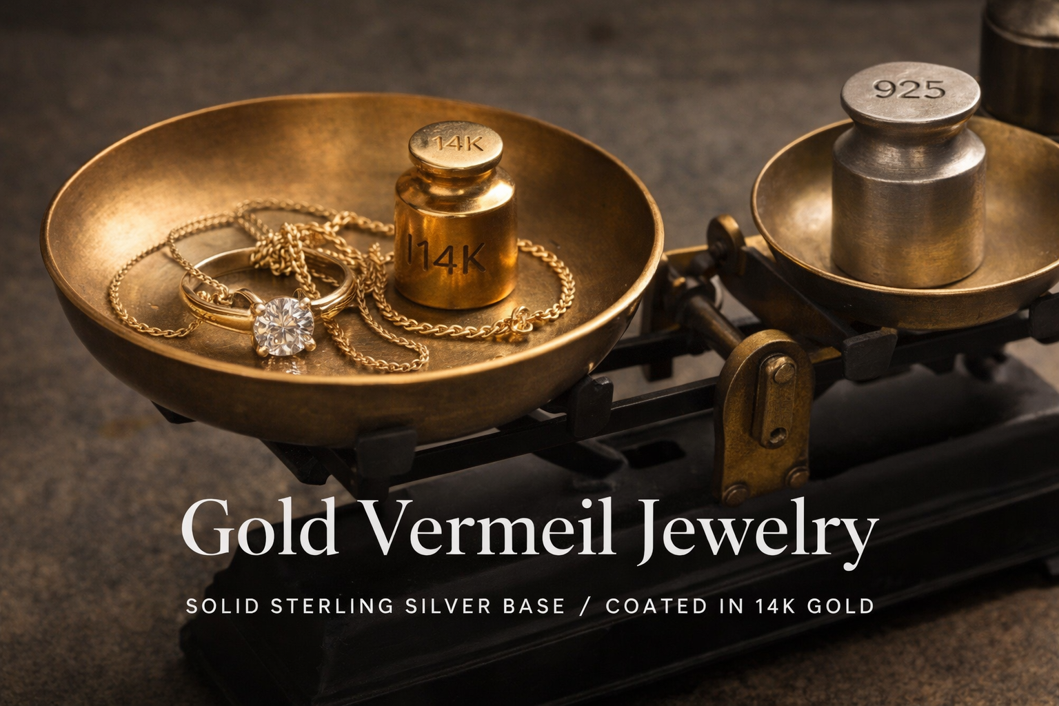 gold vermeil jewelry sterling silver coated with gold