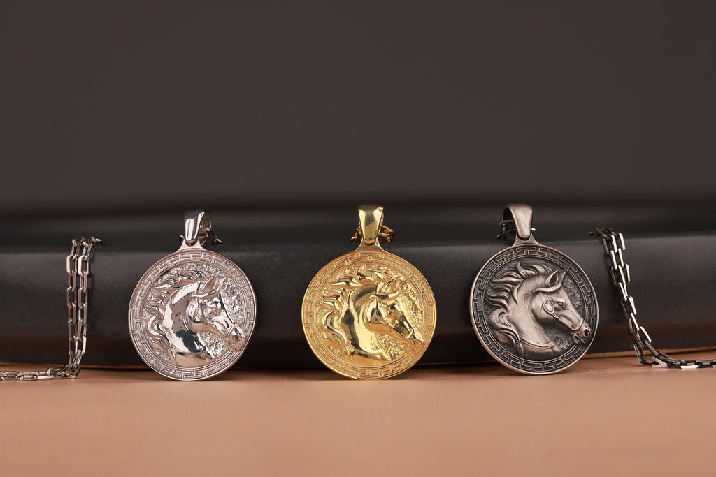 Horse necklace for birthday gift in still-life - EternityPieces
