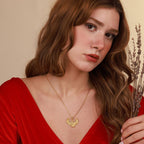 Isis pendant necklace in gold plated - EternityPieces
