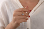 CZ solitaire necklace for daughter - EternityPieces