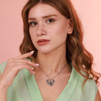 Isis pendant necklace in oxidized - EternityPieces