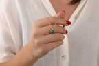 Paraiba tourmaline necklace for bridesmaid gift - EternityPieces