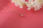 Morganite necklace for anniversary gift in still-life - EternityPieces