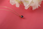 Amethyst necklace for bridesmaid - EternityPieces