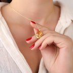 Baltic amber necklace - EternityPieces