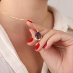 Amethyst necklace - EternityPieces