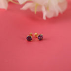 Amethyst stud earrings for birthdays - EternityPieces