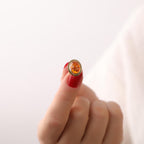 Baltic amber stud earrings - EternityPieces
