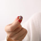 Amethyst stud earrings - EternityPieces