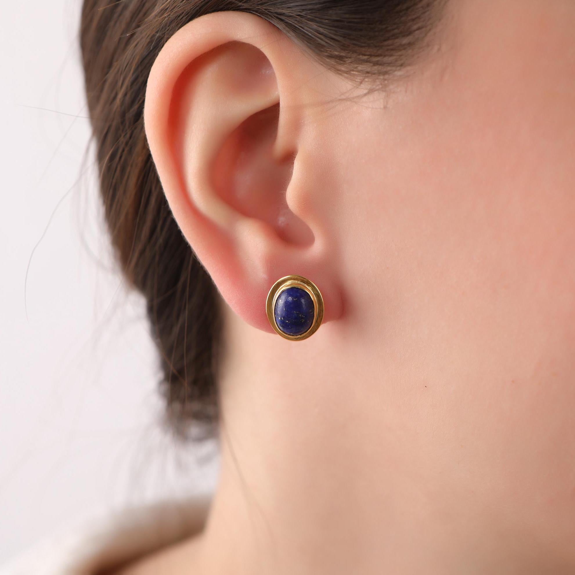Lapis lazuli earrings - EternityPieces