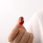 Red coral earrings - EternityPieces