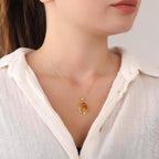 Baltic amber necklace - EternityPieces