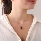 Carnelian necklace - EternityPieces