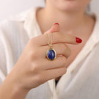Blue lapis lazuli necklace - EternityPieces
