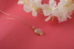 Rose quartz necklace - EternityPieces