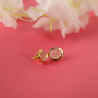 Rose quartz earrings - EternityPieces