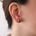 Tiger's eye earrTiger's eye earrings - EternityPiecesings - EternityPieces