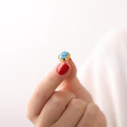 Turquoise earrings studs - EternityPieces