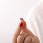 Oval cut amethyst stud earrings - EternityPieces