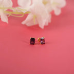 Radiant amethyst stud earrings set - EternityPieces