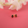 Oval peridot stud earrings - EternityPieces