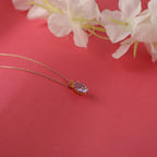 Oval cut alexandrite necklace - EternityPieces
