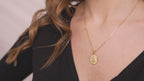 Our Lady of Charity Necklace in Sterling Silver