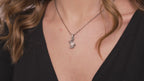 Origami Rabbit Necklace in Sterling Silver or Gold