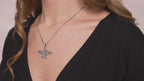 Ahura Mazda Persian Mythology Necklace in Silver or Gold