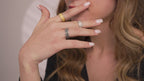 Swan Maiden Valkyrie Ring in Sterling Silver or Gold