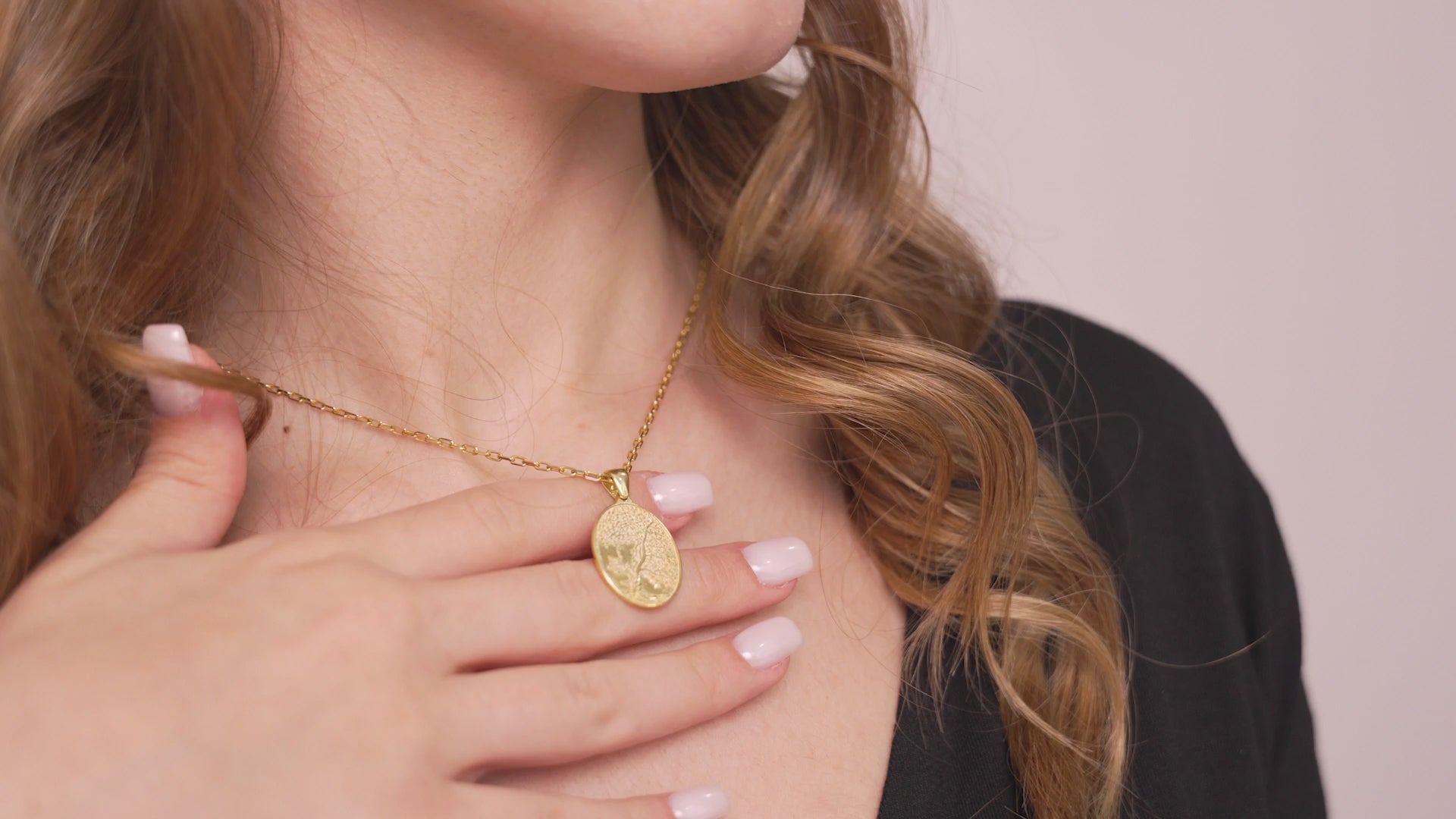 Tree of Life Medallion Necklace in Silver or Gold