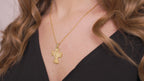 St Michael the Archangel Cross Pendant Necklace