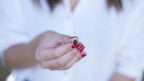 Oval Cut Black Onyx Solitaire Ring in Gold Vermeil